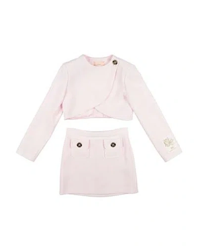 Elisabetta Franchi Babies'  La Mia Bambina Toddler Girl Suit Pink Size 4 Polyester