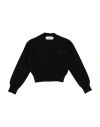 Elisabetta Franchi La Mia Bambina Toddler Girl Sweater Black Size 6 Merino Wool In Black