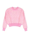 Elisabetta Franchi Babies'  La Mia Bambina Toddler Girl Sweater Fuchsia Size 6 Polyamide In Pink