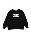 Elisabetta Franchi La Mia Bambina Toddler Girl Sweatshirt Black Size 6 Cotton, Elastane In Black