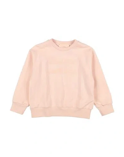 Elisabetta Franchi Babies'  La Mia Bambina Toddler Girl Sweatshirt Blush Size 4 Cotton In Pink
