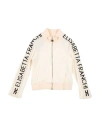 Elisabetta Franchi Babies'  La Mia Bambina Toddler Girl Sweatshirt Cream Size 3 Cotton, Viscose In White