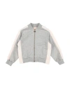 Elisabetta Franchi La Mia Bambina Toddler Girl Sweatshirt Grey Size 4 Cotton, Viscose, Polyester In Gray