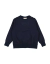 Elisabetta Franchi Babies'  La Mia Bambina Toddler Girl Sweatshirt Navy Size 6 Cotton, Elastane In Blue