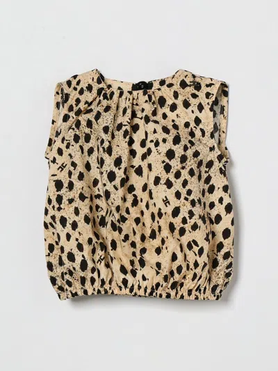 Elisabetta Franchi La Mia Bambina Babies'  Top Kids In Neutral