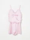 Elisabetta Franchi La Mia Bambina Tracksuit  Kids Color Pink In Pink