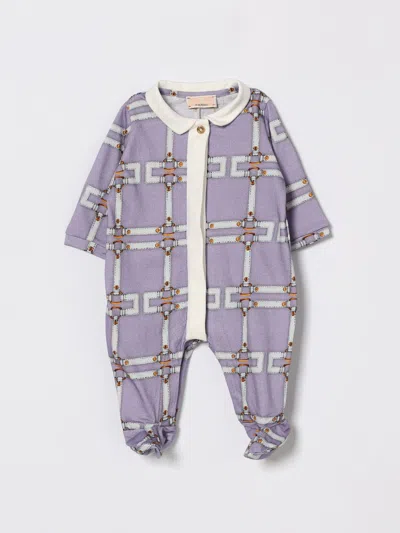 Elisabetta Franchi La Mia Bambina Babies' Tracksuit  Kids Color Wisteria In Purple