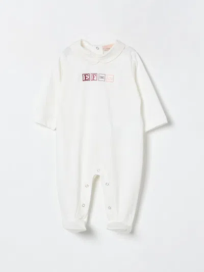 Elisabetta Franchi La Mia Bambina Babies' Tracksuit  Kids Color Yellow Cream In Neutral