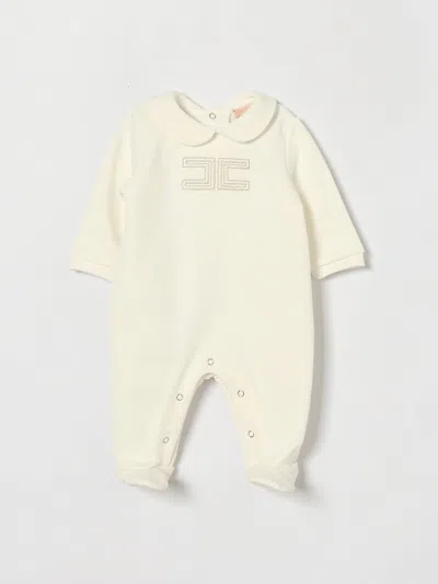 Elisabetta Franchi La Mia Bambina Babies'  Tracksuit Kids Color Ivory In Neutral