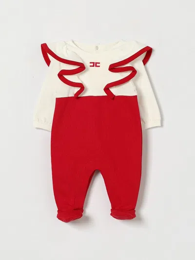 Elisabetta Franchi La Mia Bambina Babies'  Tracksuit Kids Color Ivory In Red
