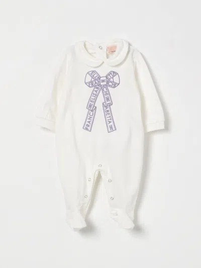 Elisabetta Franchi La Mia Bambina Tracksuit  Kids Color Ivory In White