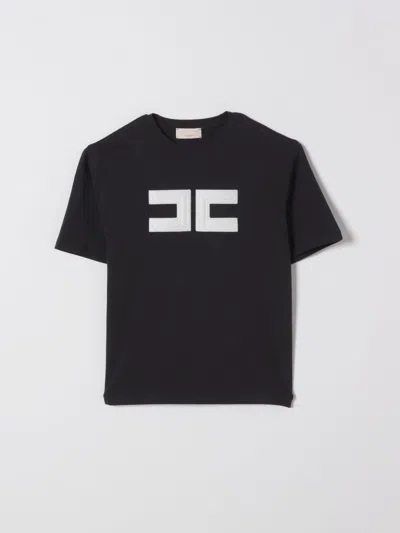 Elisabetta Franchi La Mia Bambina T-shirt Kids  In Black
