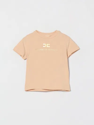 Elisabetta Franchi La Mia Bambina Babies'  T-shirt Kids Color Pink In Neutral