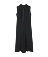 Elisabetta Franchi La Mia Bambina Tuta Bambina Nera In Crepe In Black
