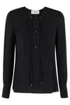 Elisabetta Franchi Lace Blouse