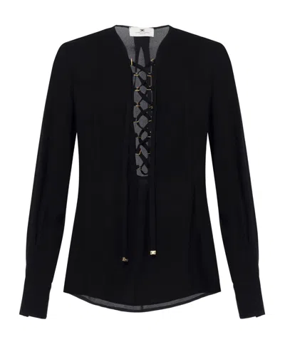 ELISABETTA FRANCHI ELISABETTA FRANCHI LACE BLOUSE