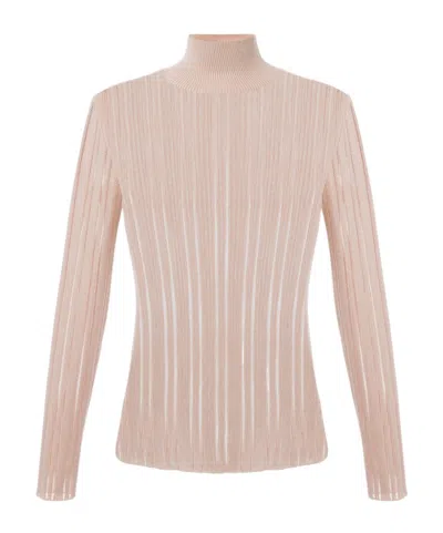ELISABETTA FRANCHI ELISABETTA FRANCHI LAMINATED RIBBED TOP