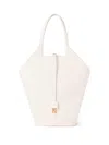 Elisabetta Franchi Large Everywhere Tote Bag In Neutrals