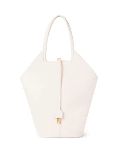 Elisabetta Franchi Large Everywhere Tote Bag In Neutrals
