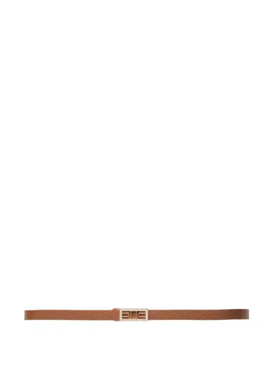 Elisabetta Franchi Leather Belt