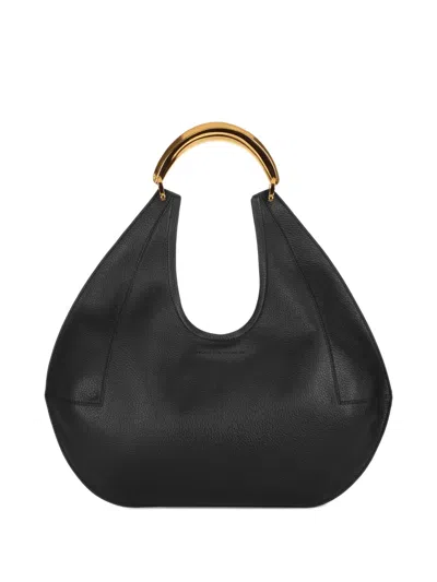 ELISABETTA FRANCHI LEATHER HOBO BAG