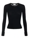 Elisabetta Franchi Lettering Cardigan In Black