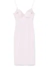 Elisabetta Franchi Knee Length Dress With Adjustable Spaghetti Straps