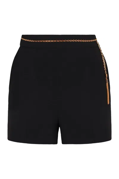 ELISABETTA FRANCHI ELISABETTA FRANCHI LIGHTWEIGHT CRÊPE SHORTS