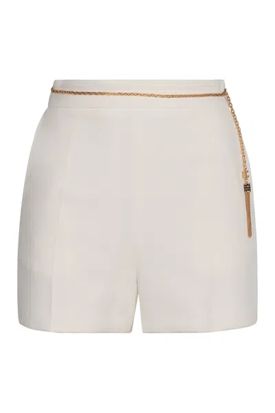 ELISABETTA FRANCHI ELISABETTA FRANCHI LIGHTWEIGHT CRÊPE SHORTS