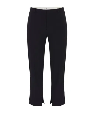 ELISABETTA FRANCHI ELISABETTA FRANCHI LIGHTWEIGHT CRÊPE TROUSERS