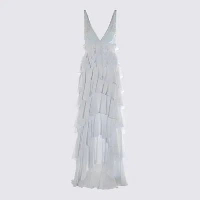 Elisabetta Franchi Ligth Blue Maxi Dress