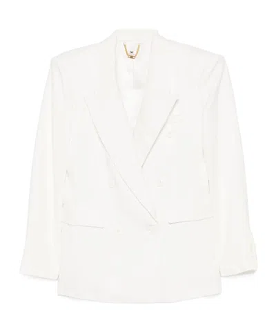 ELISABETTA FRANCHI DOUBLE-BREASTED BLAZER