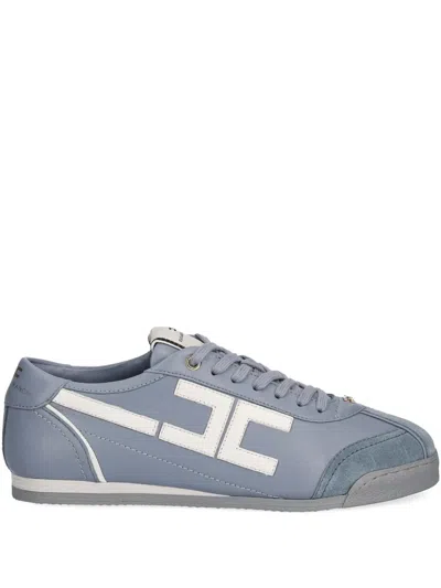 Elisabetta Franchi Logo-appliqué Sneakers In Multi