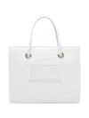 ELISABETTA FRANCHI LOGO-APPLIQUÉ TOTE BAG