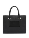 Elisabetta Franchi Logo Tote Bag