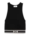 Elisabetta Franchi Top In Black