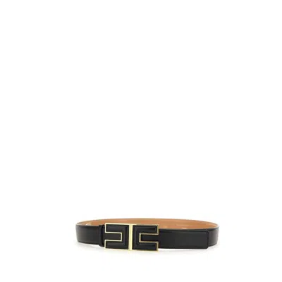 ELISABETTA FRANCHI LOGO BUCKLE BELT ELISABETTA FRANCHI