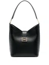 Elisabetta Franchi Logo-plaque Shoulder Bag In Black