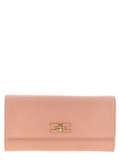 Elisabetta Franchi Logo Clutch Bag