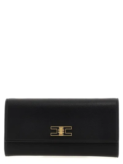 ELISABETTA FRANCHI FAUX LEATHER SHOULDER BAG
