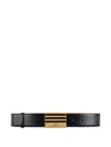 Elisabetta Franchi Logo-detail Buckle Belt In Black