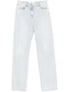 Elisabetta Franchi Logo-detailed Wide Jeans In Blue
