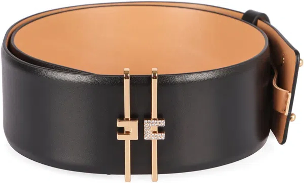 ベルト ELISABETTA FRANCHI Woman Belt Black CT12S 110 ELISABETTA FRANCHI Woman Belt Black CT12S 110 ファッション