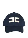 Elisabetta Franchi Logo-embroidered Baseball Cap In Blue