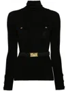 Elisabetta Franchi Logo-embroidered Jumper