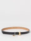 Elisabetta Franchi Logo Engraved Embellished Belt