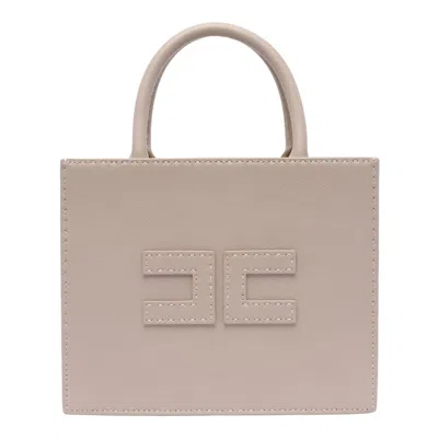 ELISABETTA FRANCHI LOGO HANDBAG