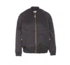 Elisabetta Franchi Logo-print Bomber Jacket In Black