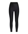 Elisabetta Franchi Logo-jacquard Leggings In Black