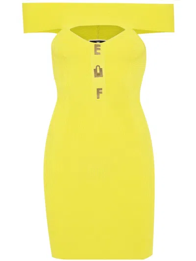 Elisabetta Franchi Dress  Woman Color Lime